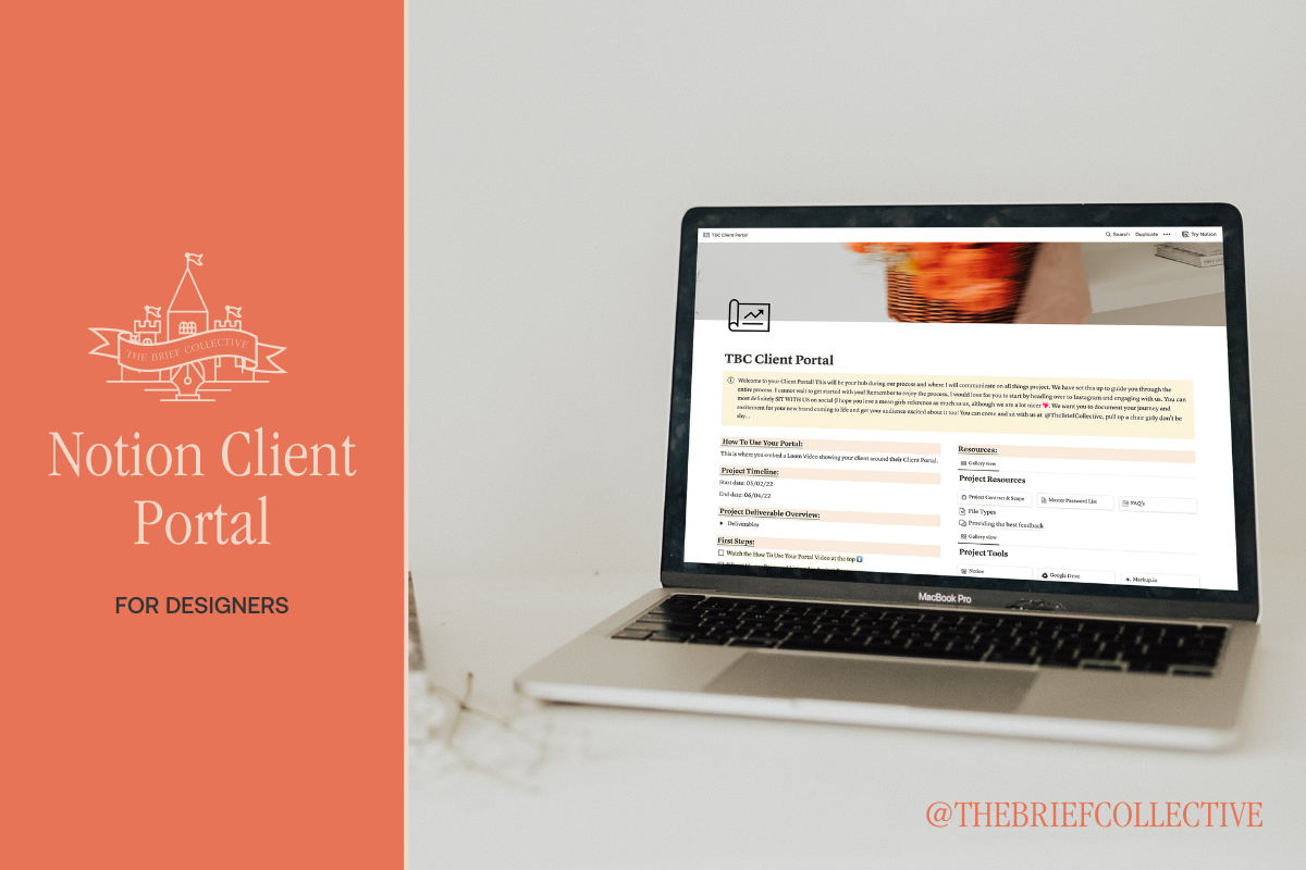 Notion Client Portal Template