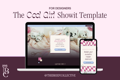 The Cool Girl Showit Template