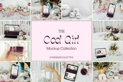 The Cool Girl Mockup Collection