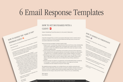 Designer's Email Response Toolkit