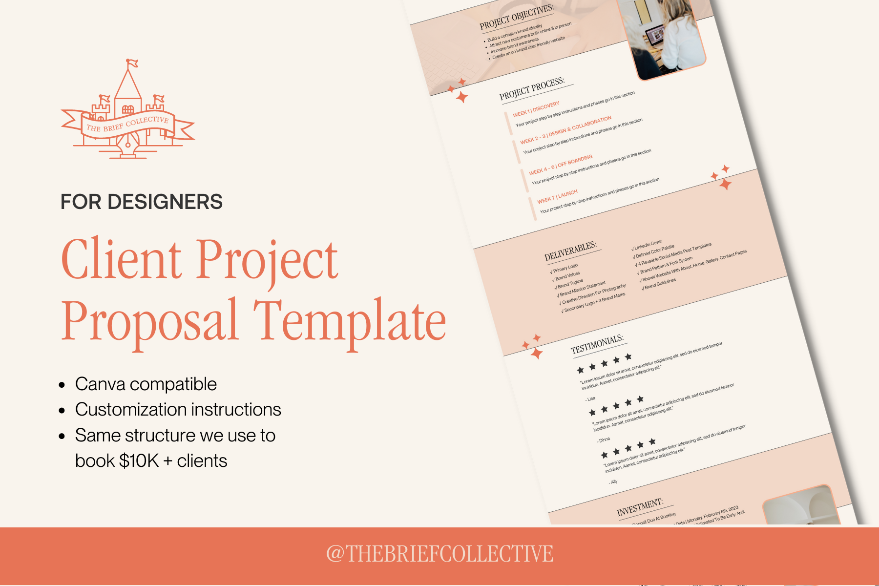 Client Project Proposal Template – The Brief Collective