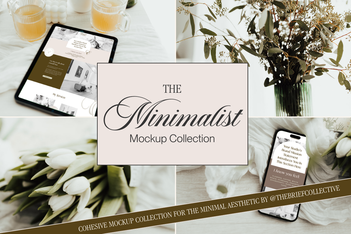 The Minimalist Mockup Collection